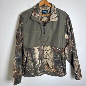 Tri-Mountain Frontiersman Camo 7450C Fleece Jacket Real Tree Size L